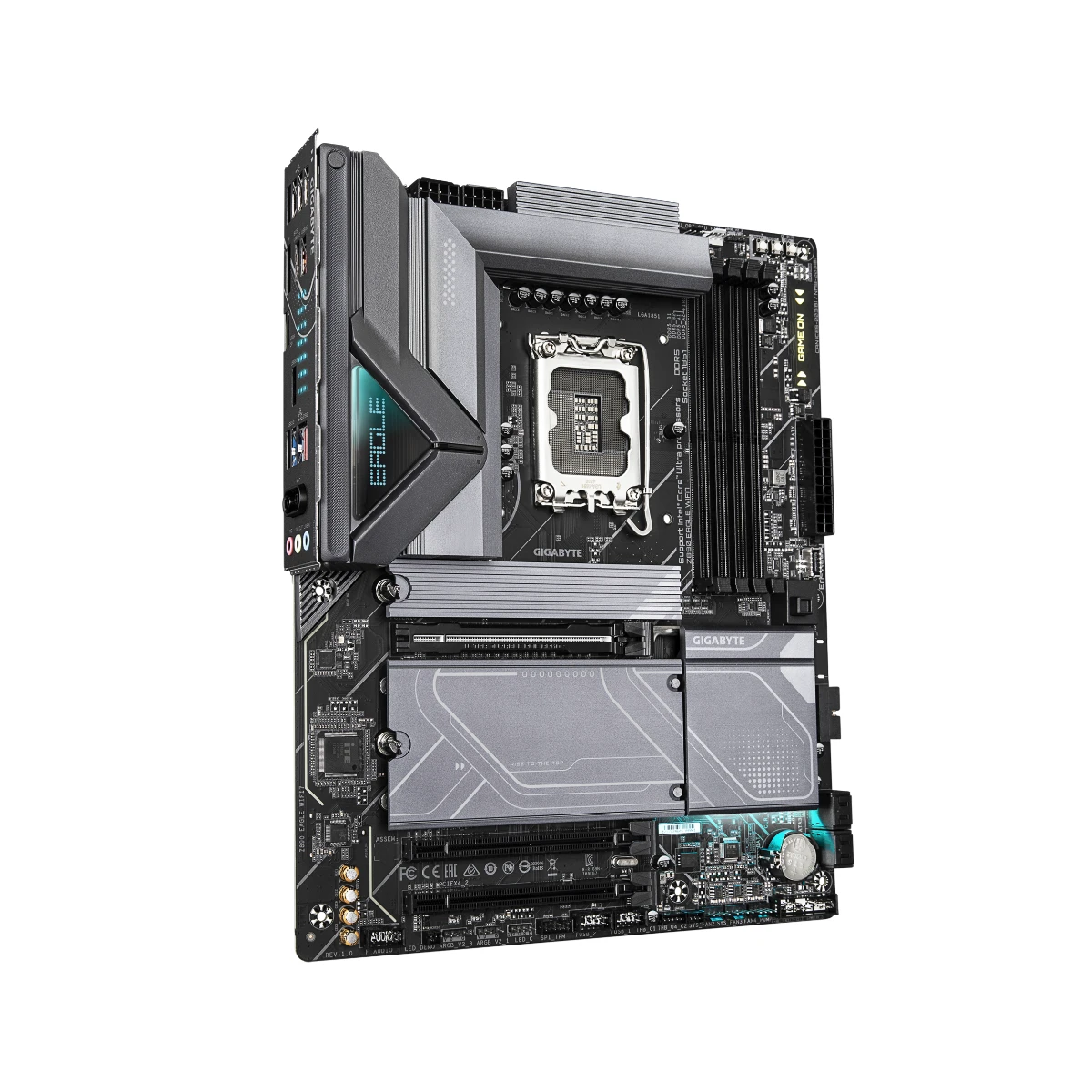 Gigabyte Z890 EAGLE WIFI7 LGA 1851 ATX Gaming Motherboard – Black | Z890-EAGLE-WIFI7 view 3