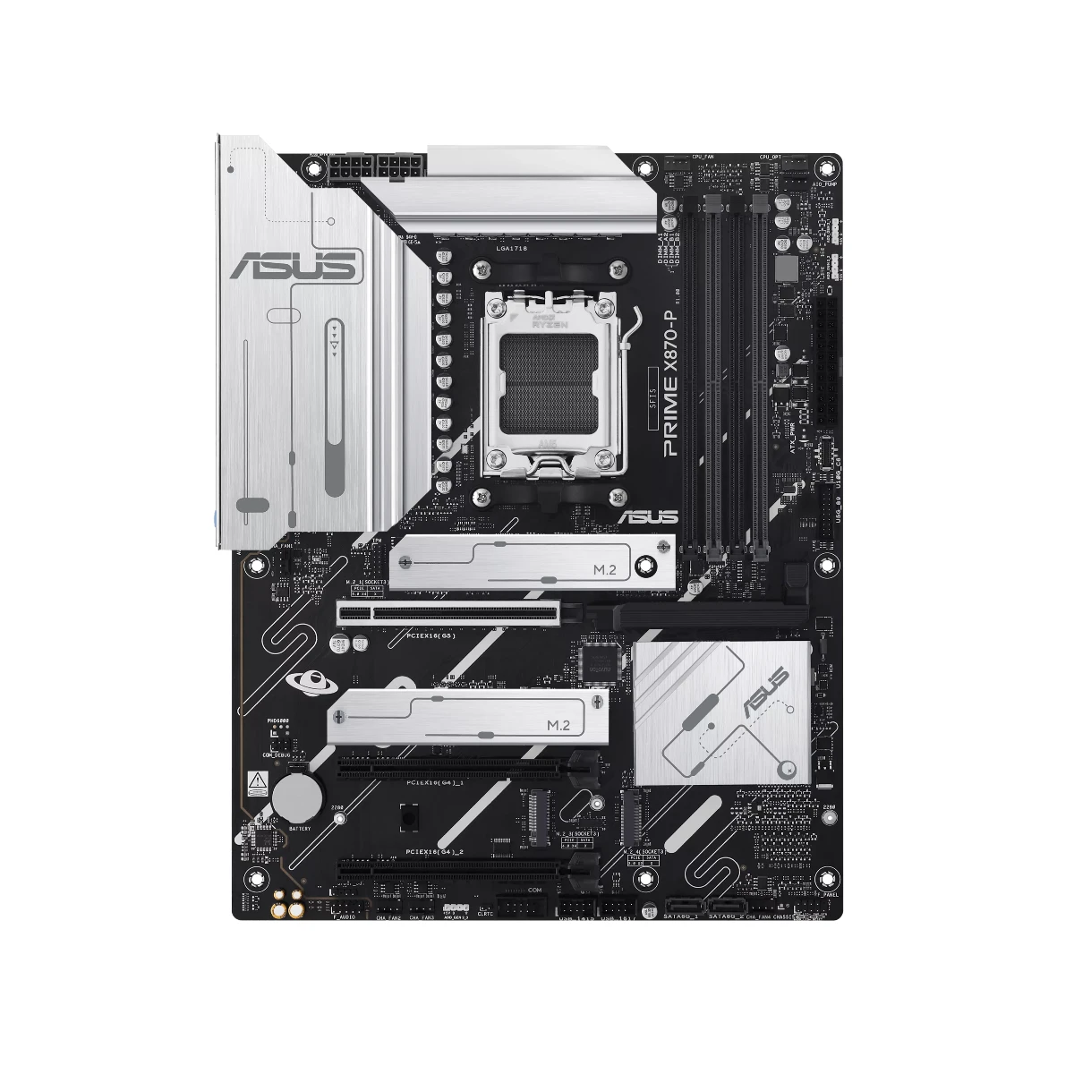 ASUS PRIME X870-P DDR5 AMD AM5 ATX Motherboard - 90MB1IT0-M0EAY0 view 2