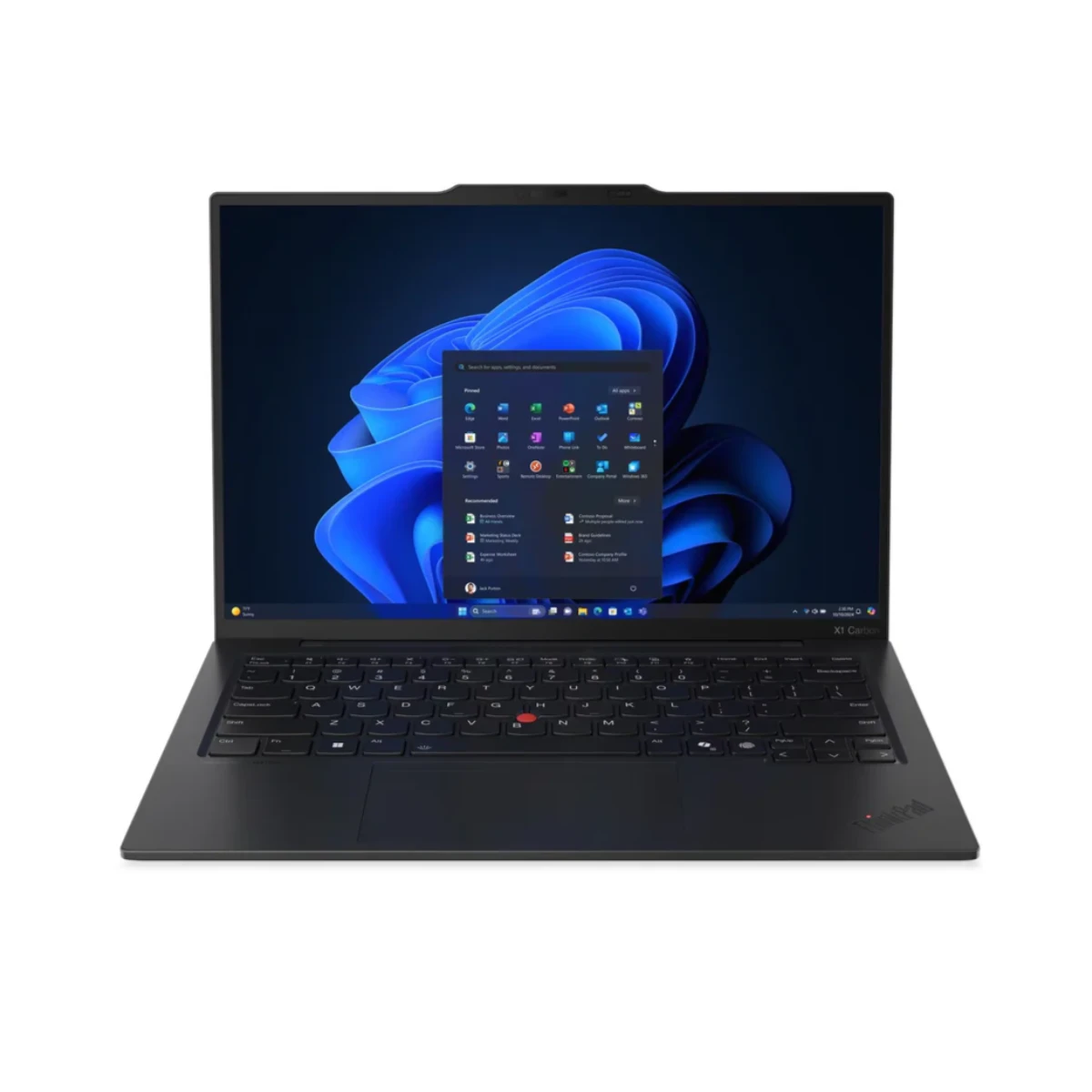 Lenovo ThinkPad X1 Carbon Gen 13 Aura Edition Laptop (Intel Arc Graphics 140V, Intel Core Ultra 7 258V, 32GB RAM, 1TB SSD, 14" WUXGA IPS Touch, Windows 11 Pro, Black) - 21NS00X6GR
