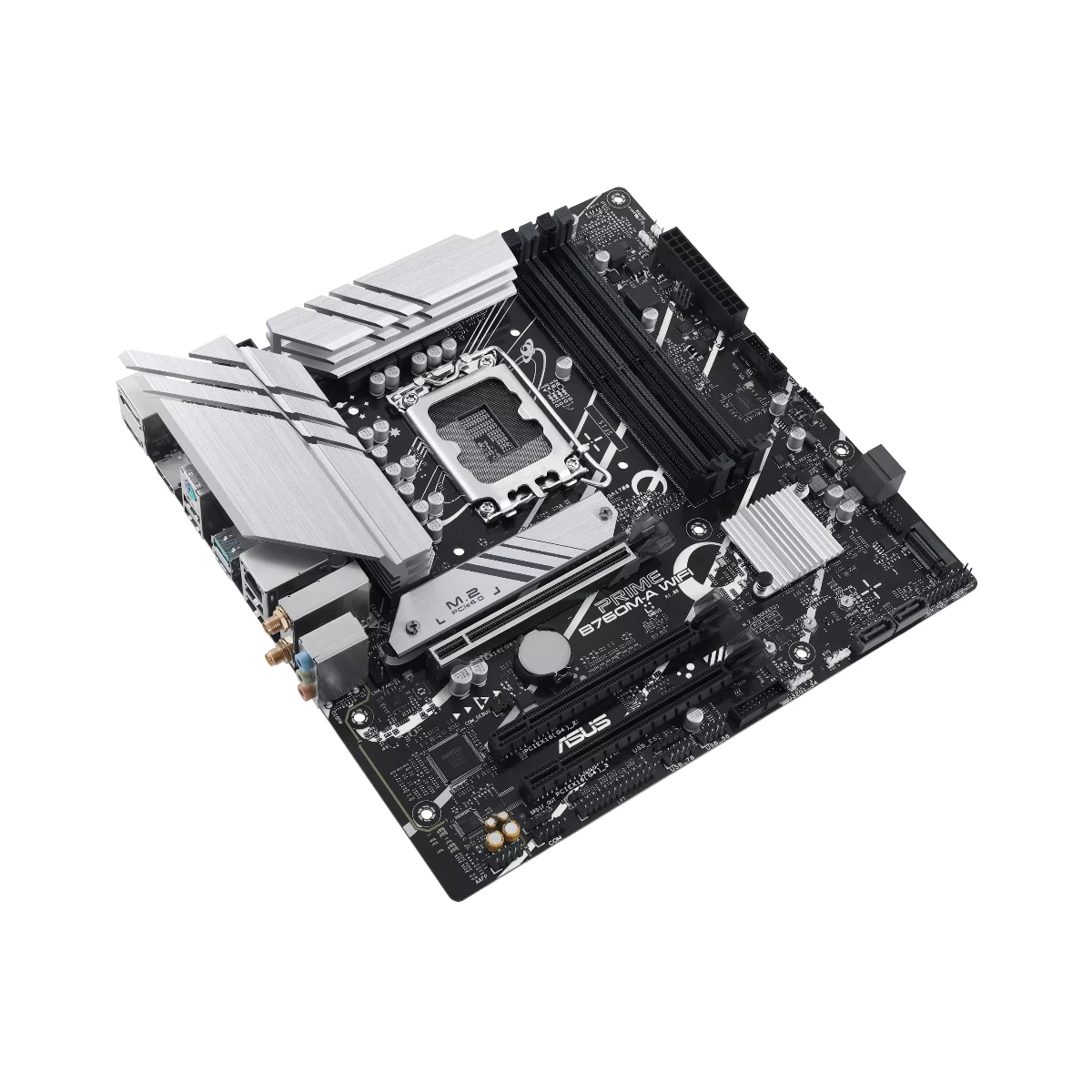 ASUS Prime B760M-A WiFi Micro-ATX Motherboard Intel LGA 1700 DDR5 - 90MB1EL0-M0EAY0 view 3