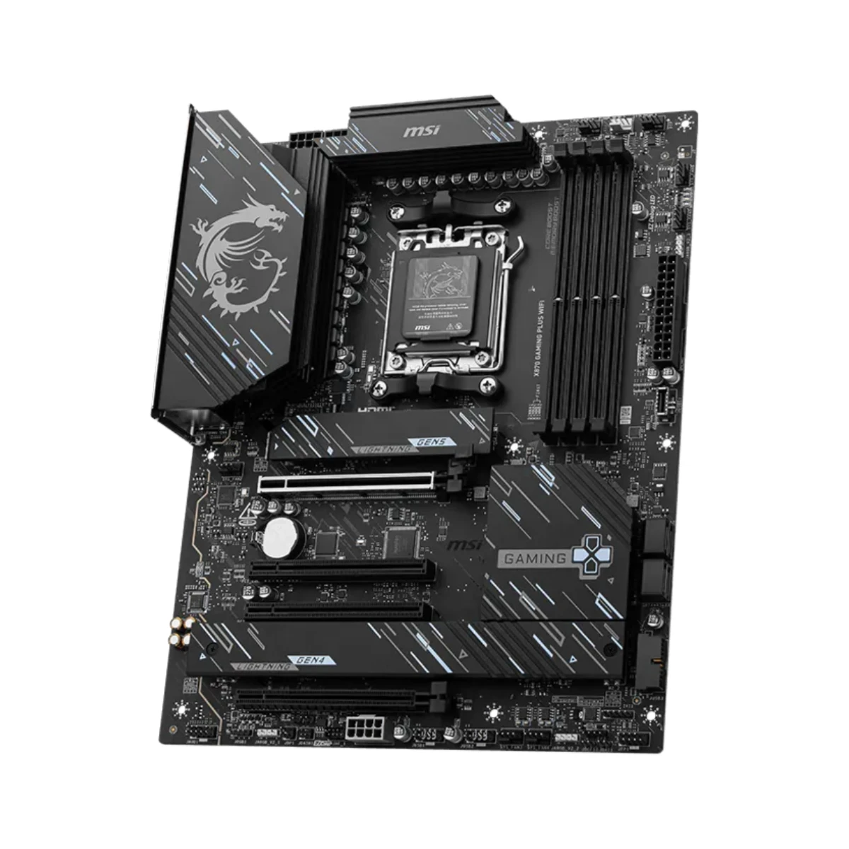 MSI X870 GAMING PLUS WIFI AM5 ATX Motherboard | MOT-MSI-04359 view 2