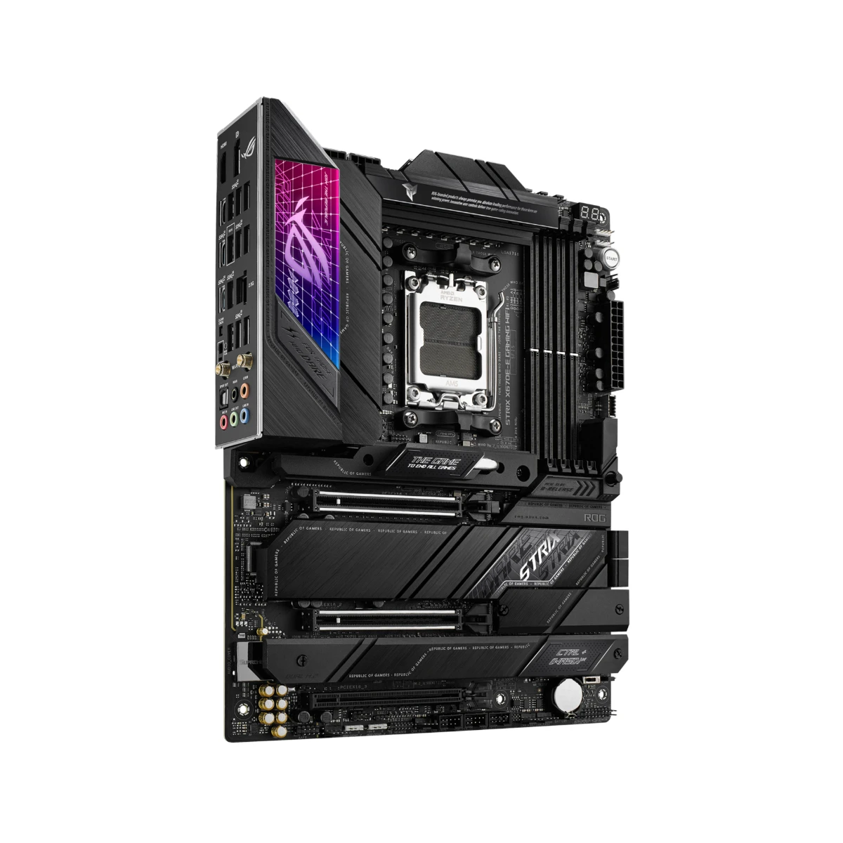 ASUS ROG Strix X670E-E Gaming WiFi Motherboard | 90MB1BR0-M0EAY0 view 2