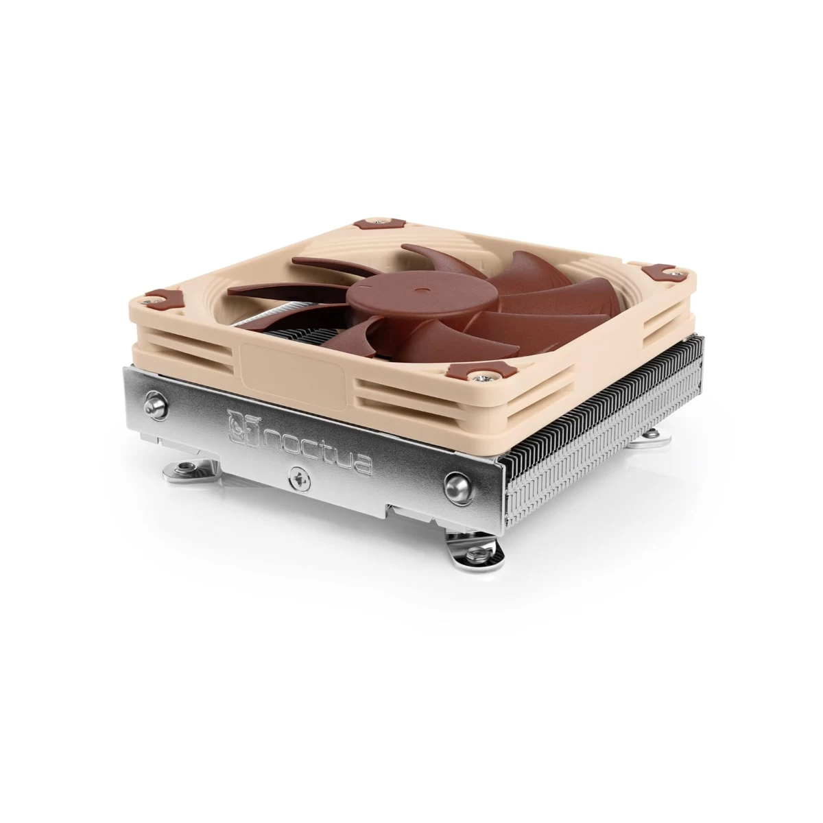 Noctua NH-L9i-17XX Low Profile Air CPU Cooler - Brown (NF-A9x14 92mm PWM Fan, SSO2 Bearing, 2500 RPM, Intel LGA1700 Support) - NH-L9i-17XX