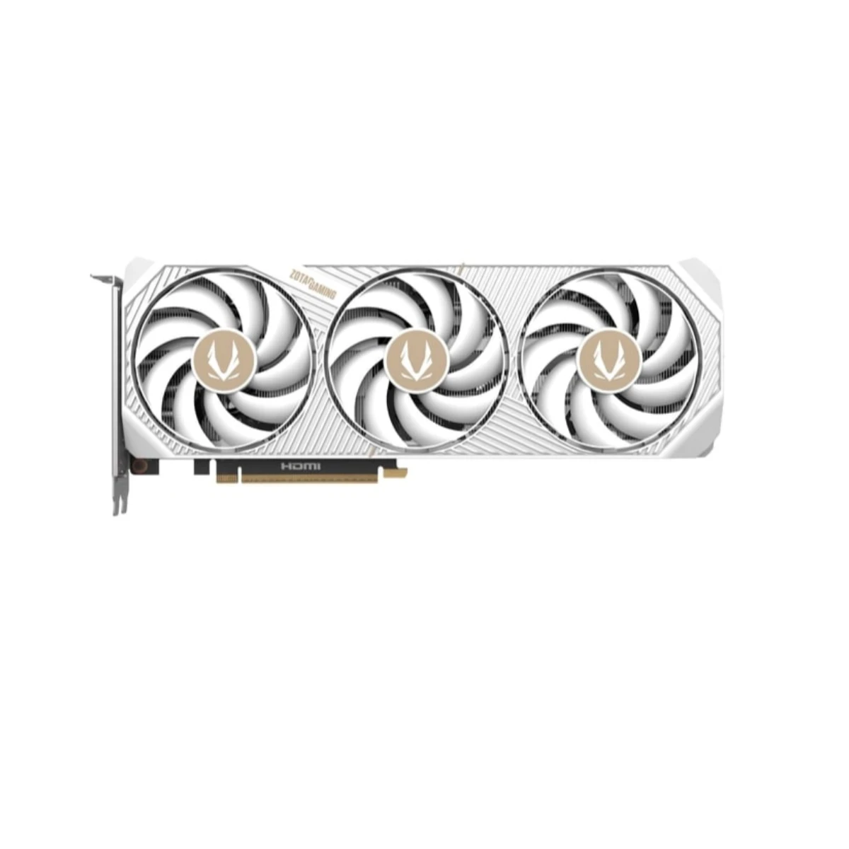 ZOTAC GAMING GeForce RTX 5070 AMP White Edition Graphics Card, 12GB GDDR7, DLSS 4 - ZT-B50700FQ-10P view 2