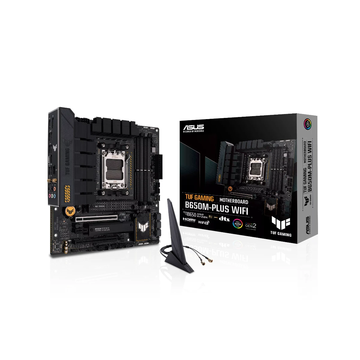 ASUS TUF Gaming B650M-Plus WiFi AMD AM5 DDR5 mATX Motherboard | 90MB1BF0-M0EAY0