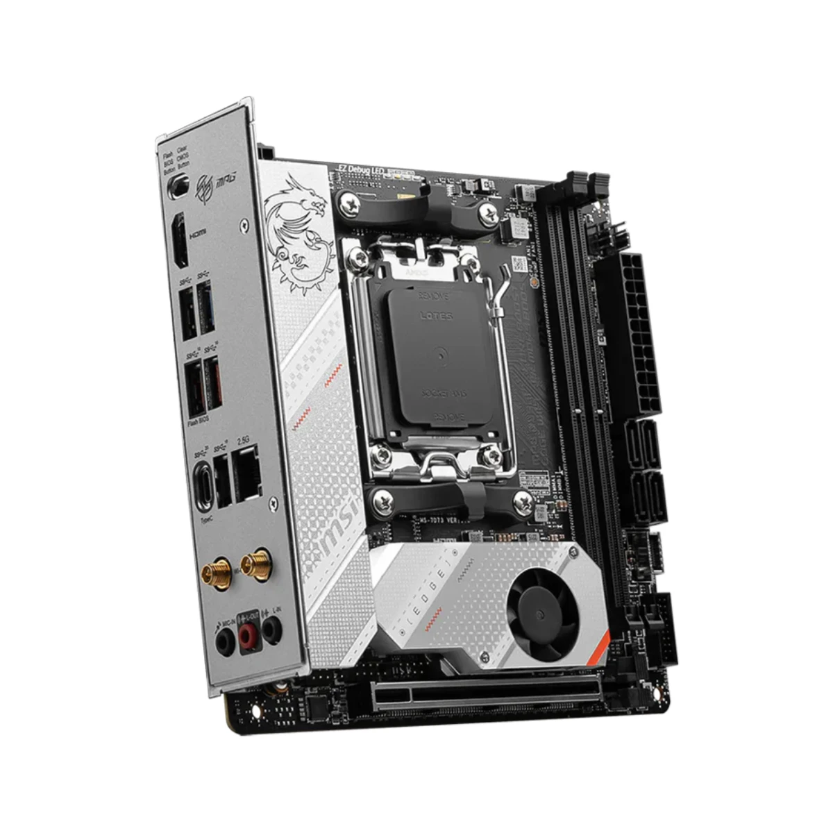 MSI MPG B650I EDGE WIFI AM5 Mini-ITX Gaming Motherboard | 911-7D73-008 view 3