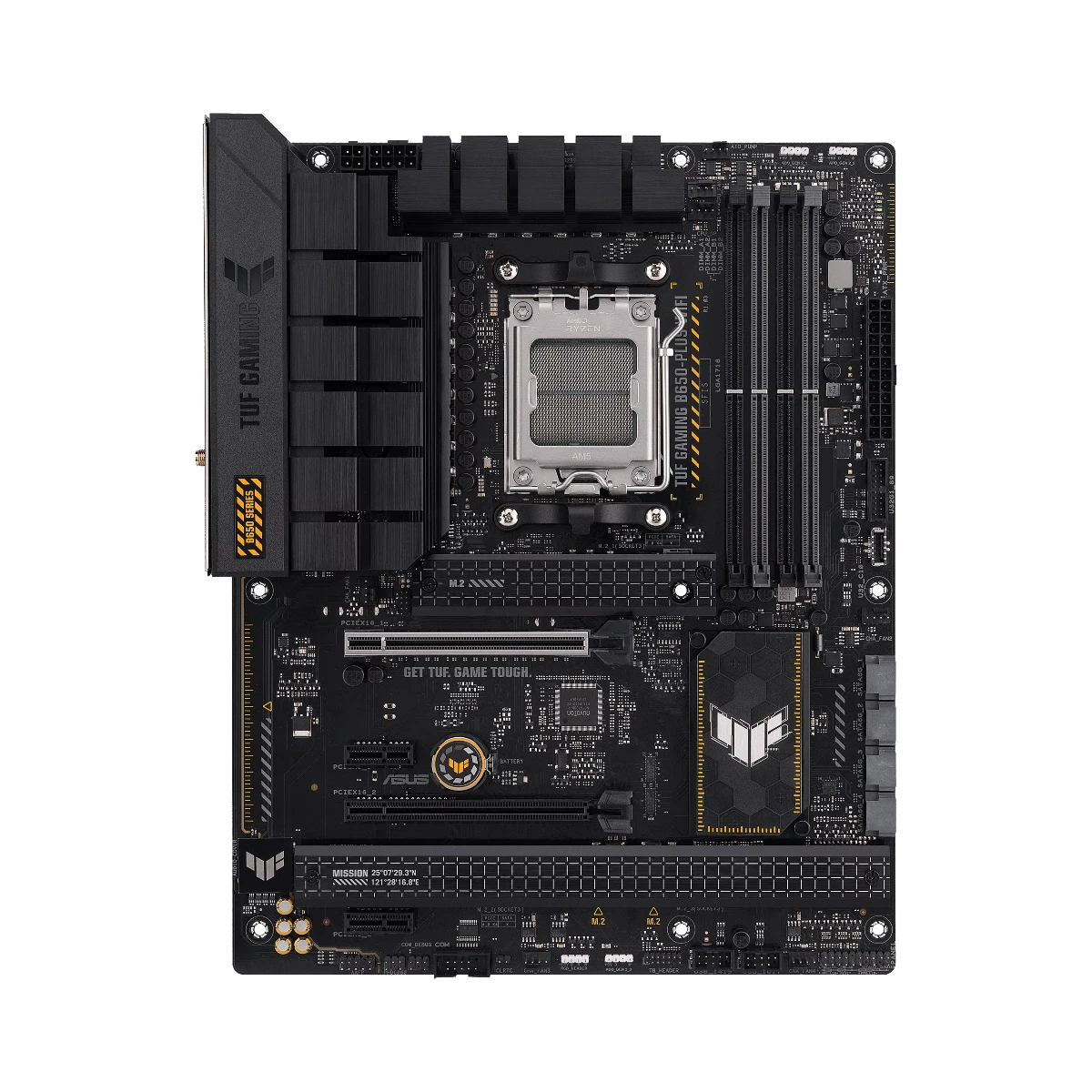 ASUS TUF Gaming B650‑PLUS WiFi ATX AMD AM5 DDR5 PCIe 5.0 Motherboard | 90MB1BZ0‑M0EAY0 - 90MB1BZ0-M0EAY0 view 2