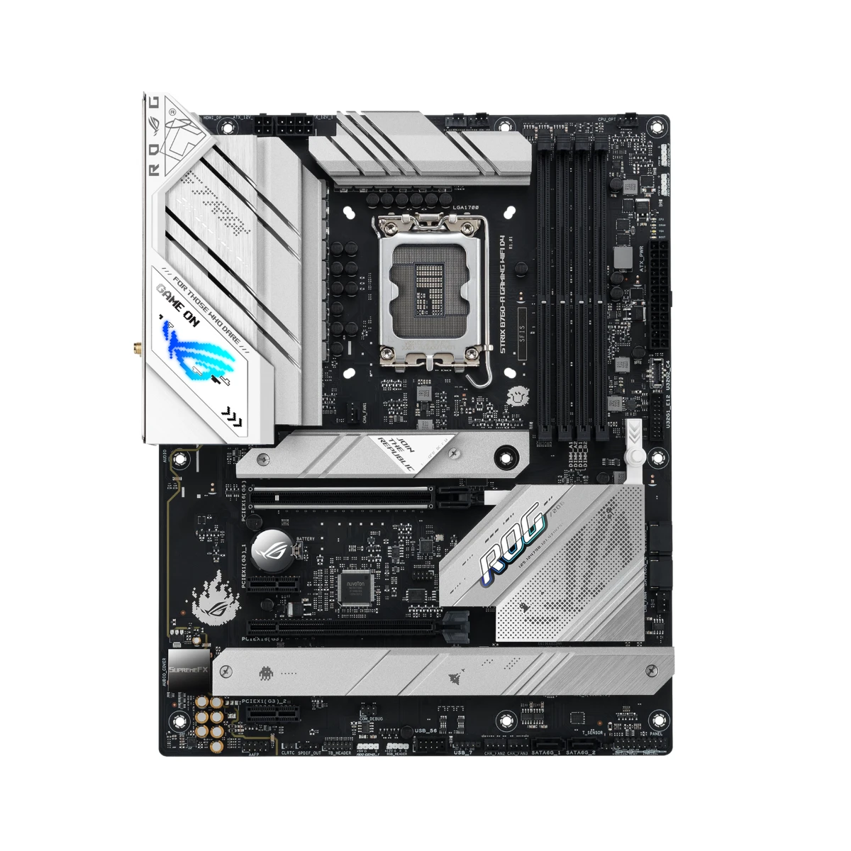 ASUS ROG Strix B760-A Gaming WiFi D4 Intel LGA1700 ATX Motherboard | 90MB1DD0-M0EAY0 view 2