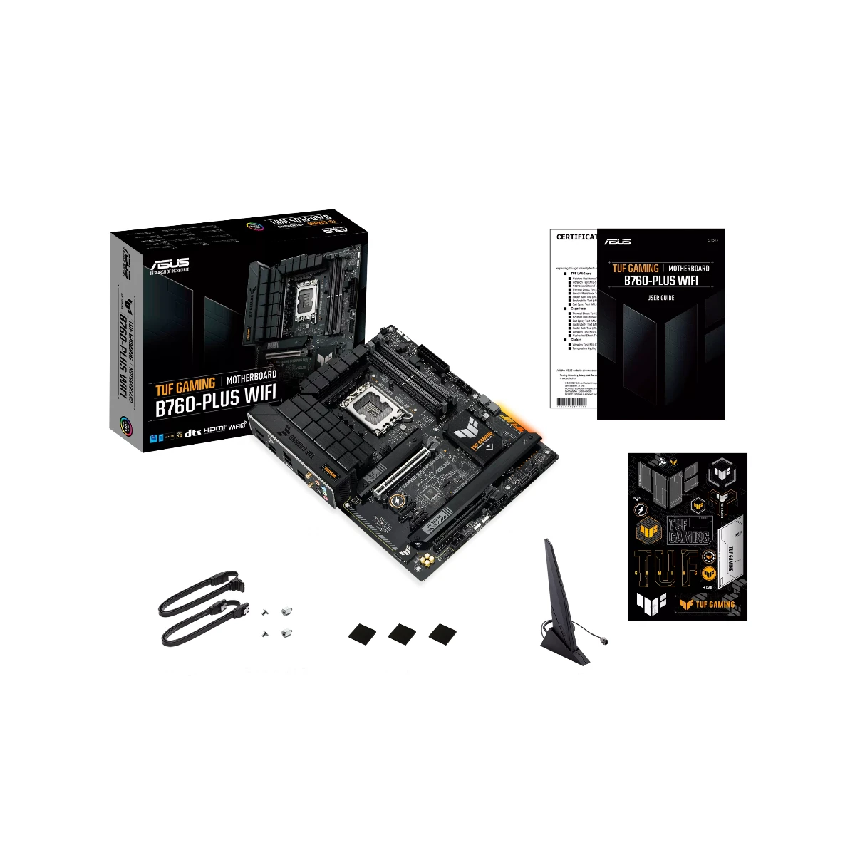 ASUS TUF Gaming B760-Plus WiFi ATX Motherboard Intel LGA 1700 DDR5 - 90MB1ER0-M0EAY0 view 4