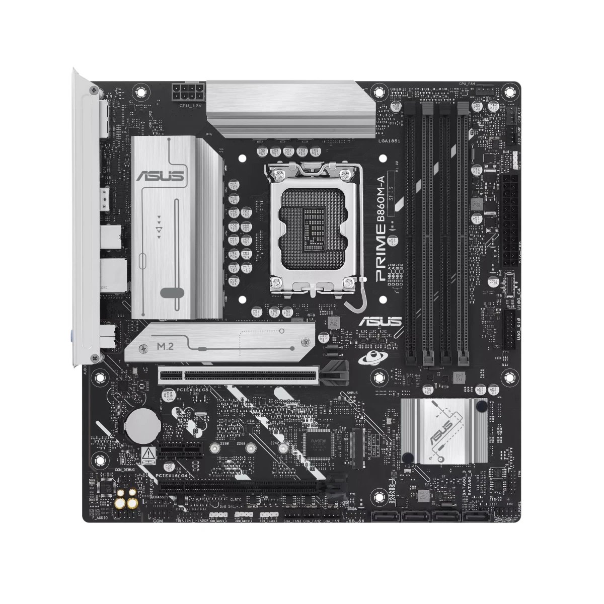ASUS PRIME B860M-A-CSM LGA 1851 Micro-ATX Motherboard | 90MB1K00-M0EAYC view 2