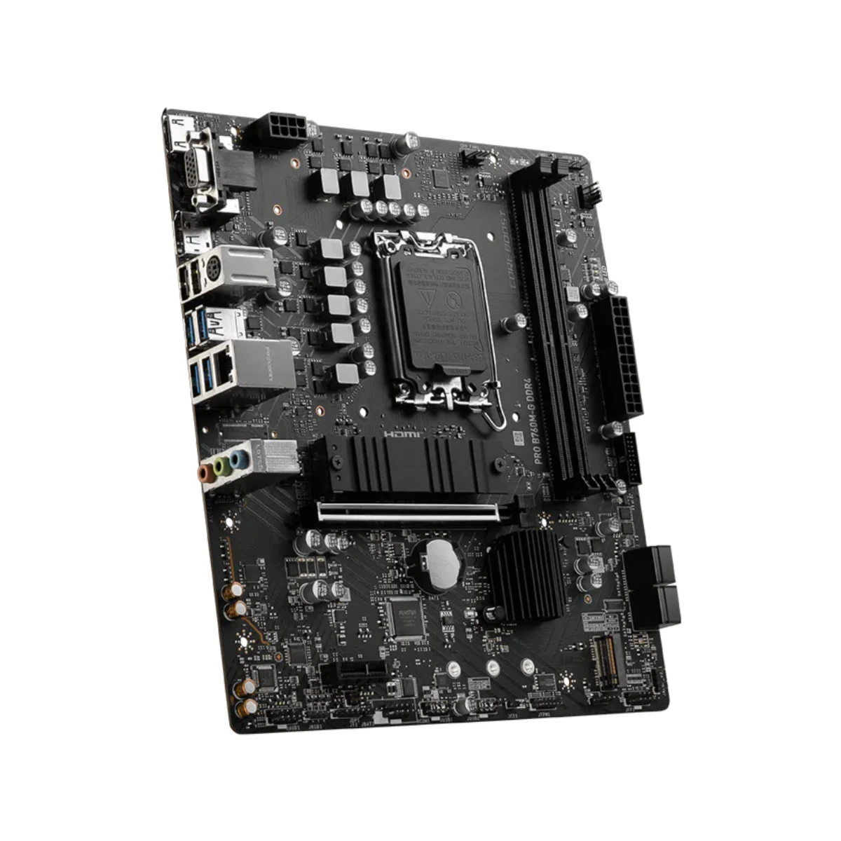 MSI PRO B760M-G DDR4 Micro-ATX Motherboard – Intel LGA 1700, 12th & 13th Gen, PCIe 4.0 - 911-7D90-006 view 4