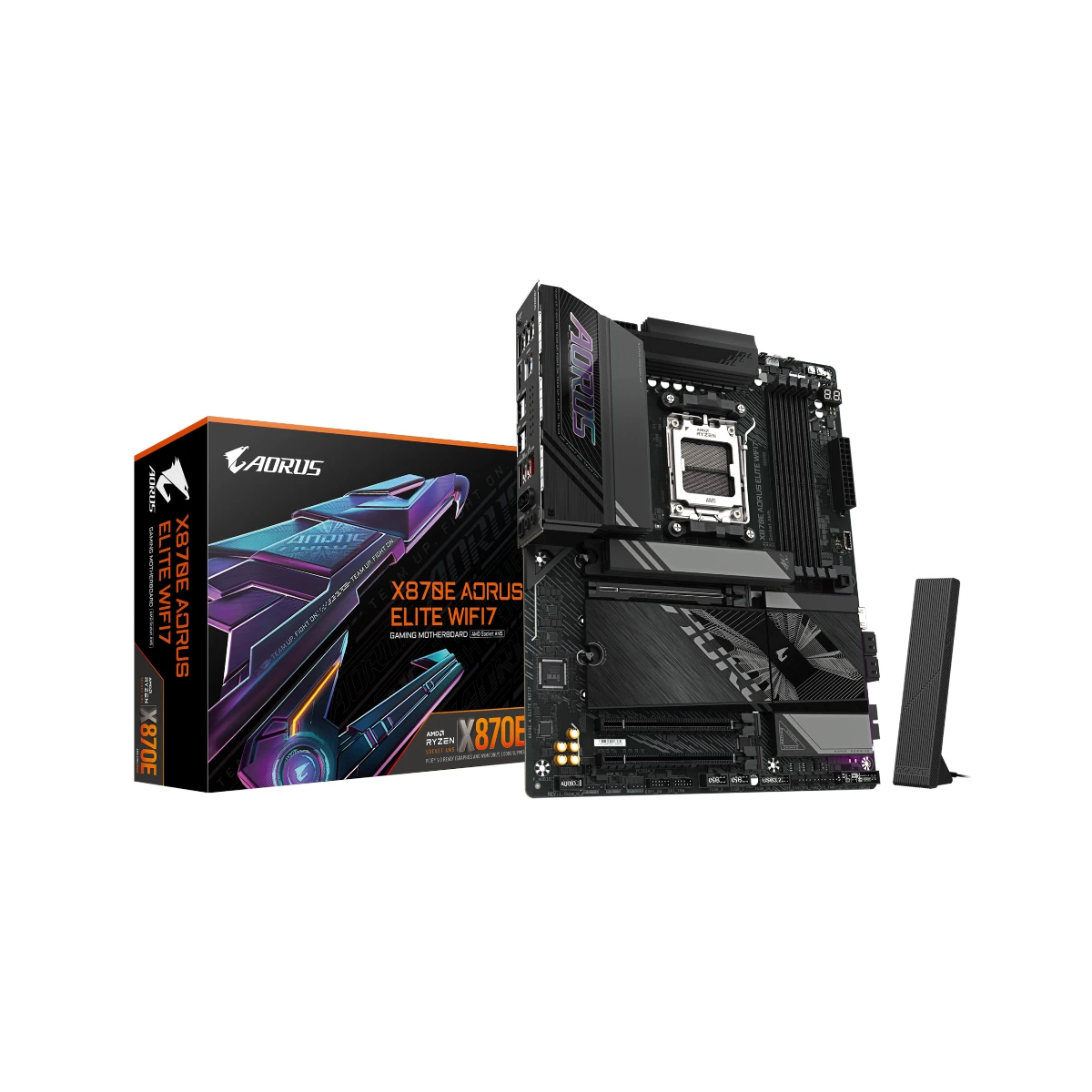 Gigabyte X870E AORUS ELITE WIFI7 AM5 ATX Gaming Motherboard | X870E-A-ELITE-WIFI7