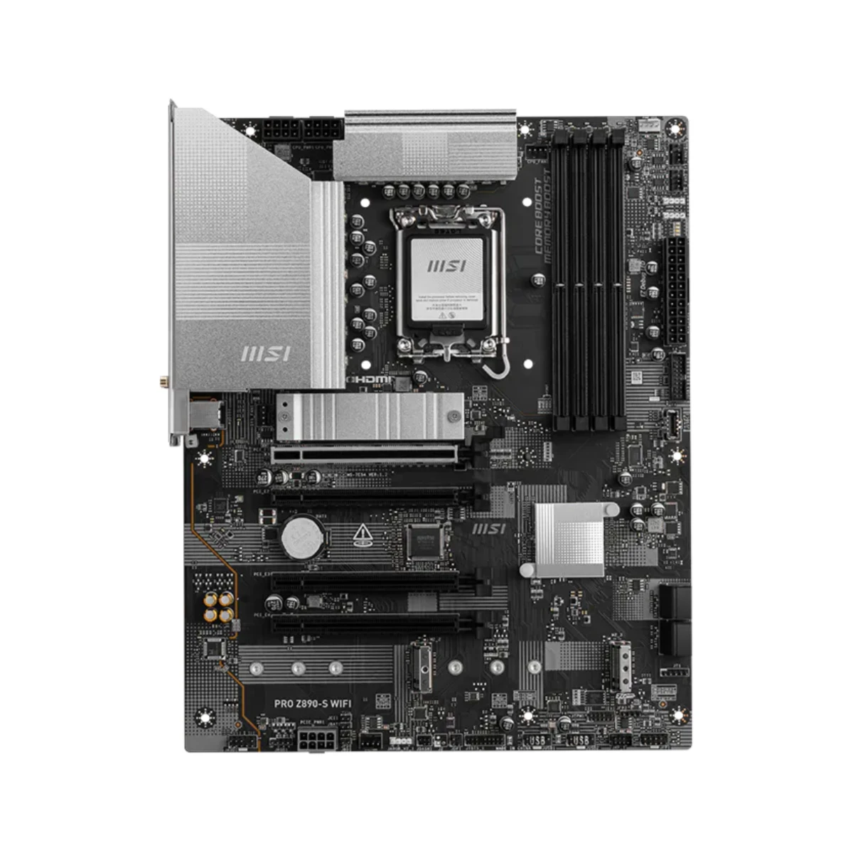 MSI PRO Z890-S WIFI LGA 1851 ATX Motherboard | 911-7E54-001 view 2
