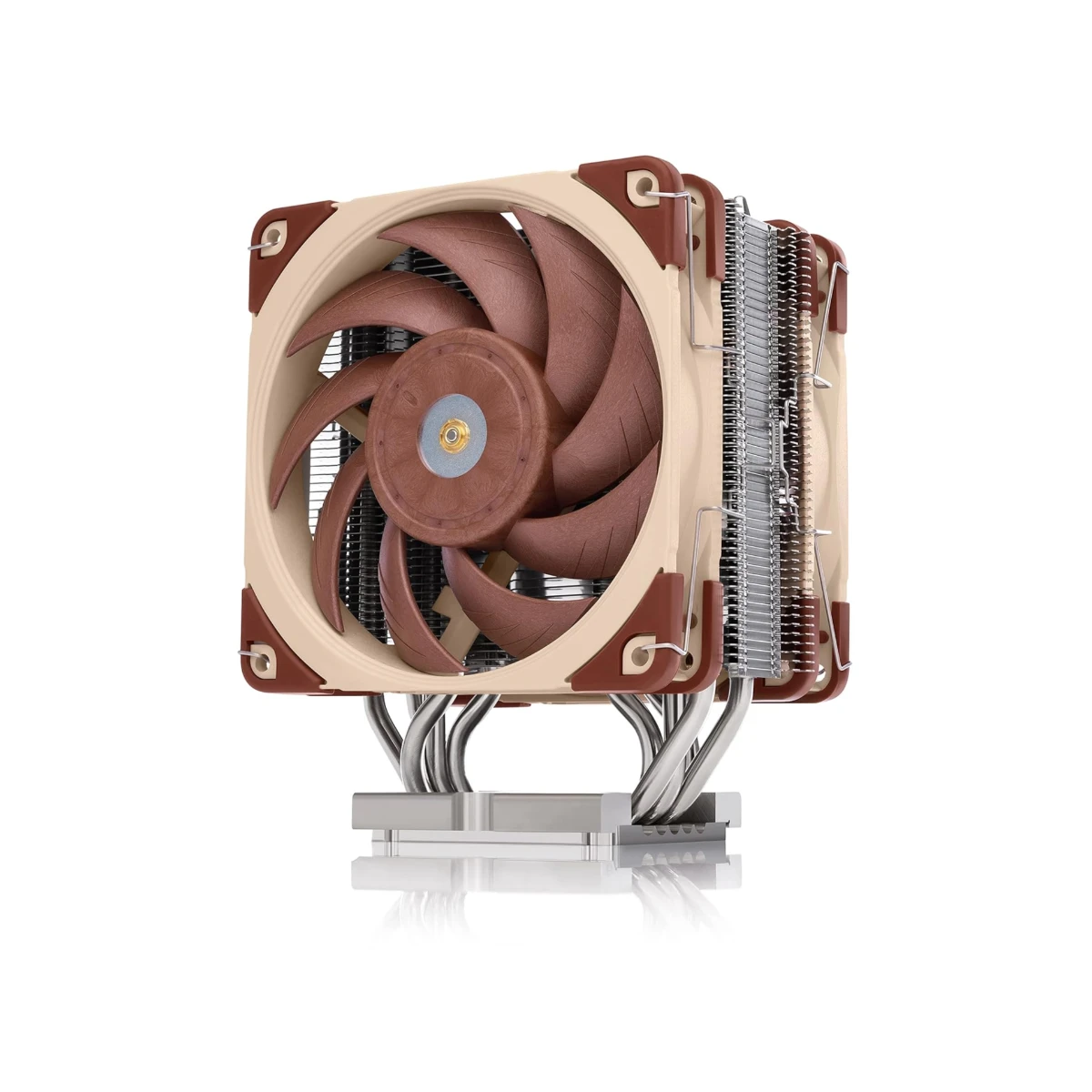 Noctua NH-U12S DX-4677 Premium Air CPU Cooler - Brown (NF-F12 120mm PWM Fan, SSO2 Bearing, 1500 RPM, Intel LGA4677/Xeon Support) - NH-U12S DX-4677