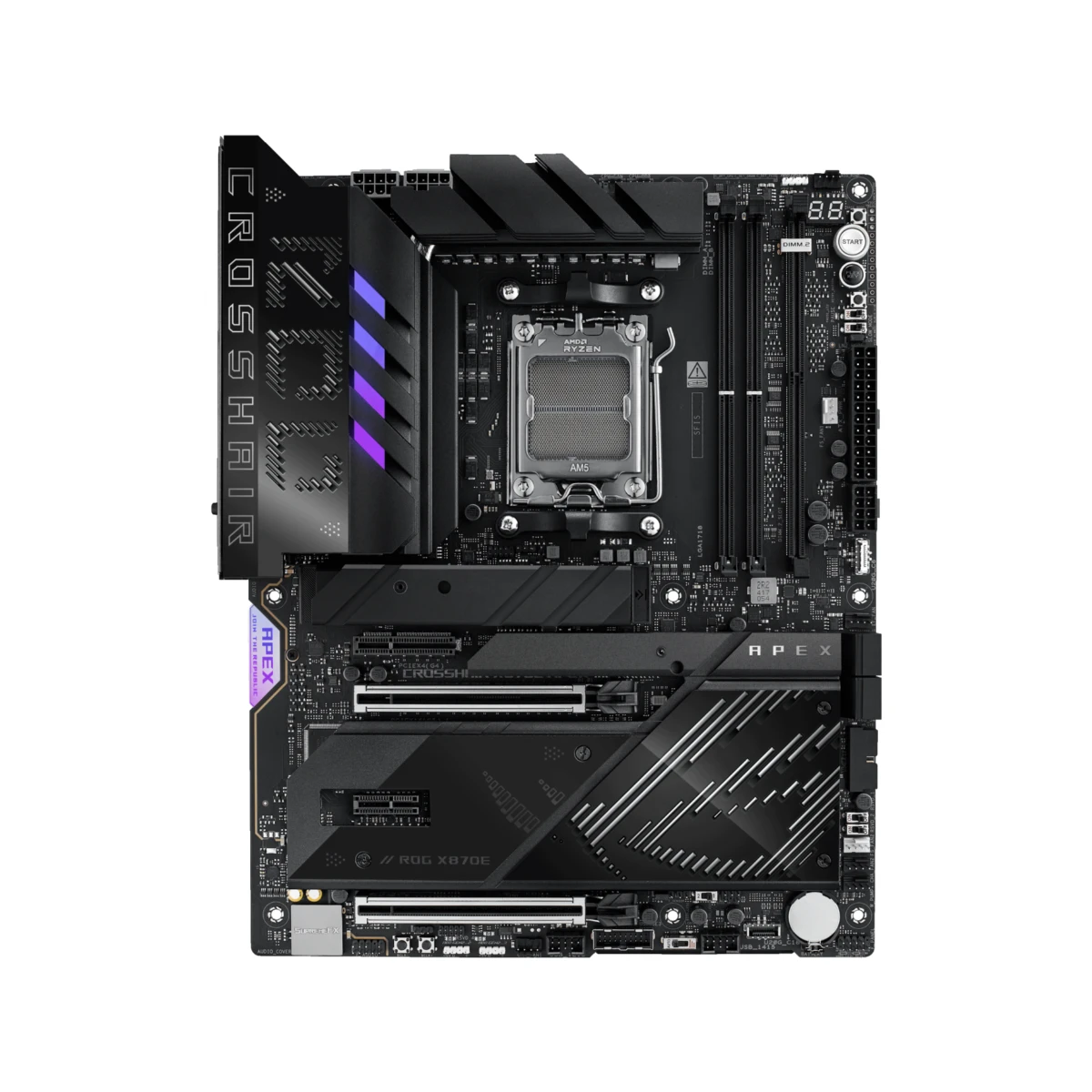 ASUS ROG CROSSHAIR X870E APEX ATX Motherboard | 90MB1KR0-M0EAY0 view 2