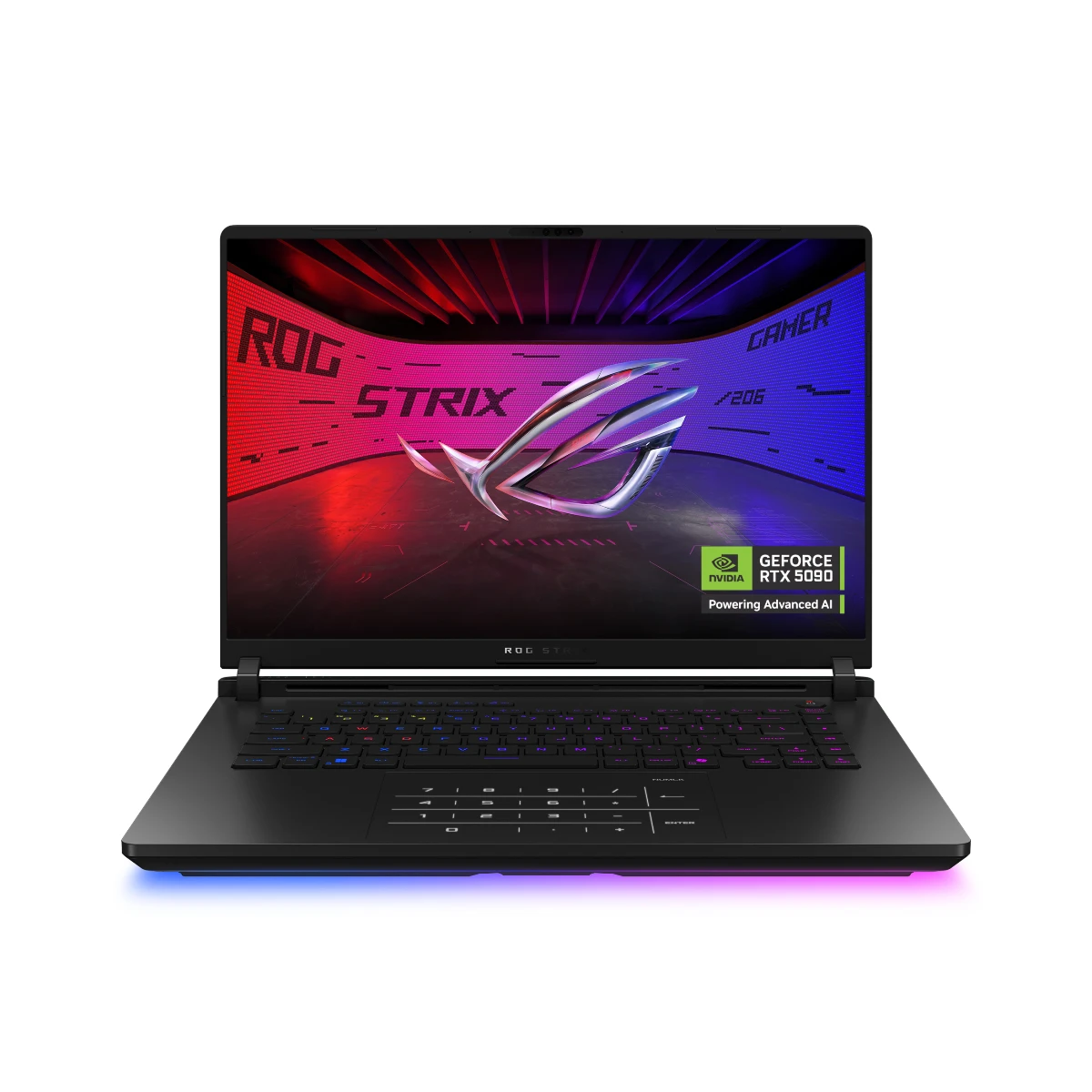 ASUS ROG Strix SCAR 16 Gaming Laptop (GeForce RTX 5090, Intel Core Ultra 9 275HX, 32GB RAM, 1TB SSD, 16" WQXGA 240Hz, Windows 11 Home, Black) - G635LX-S5008W