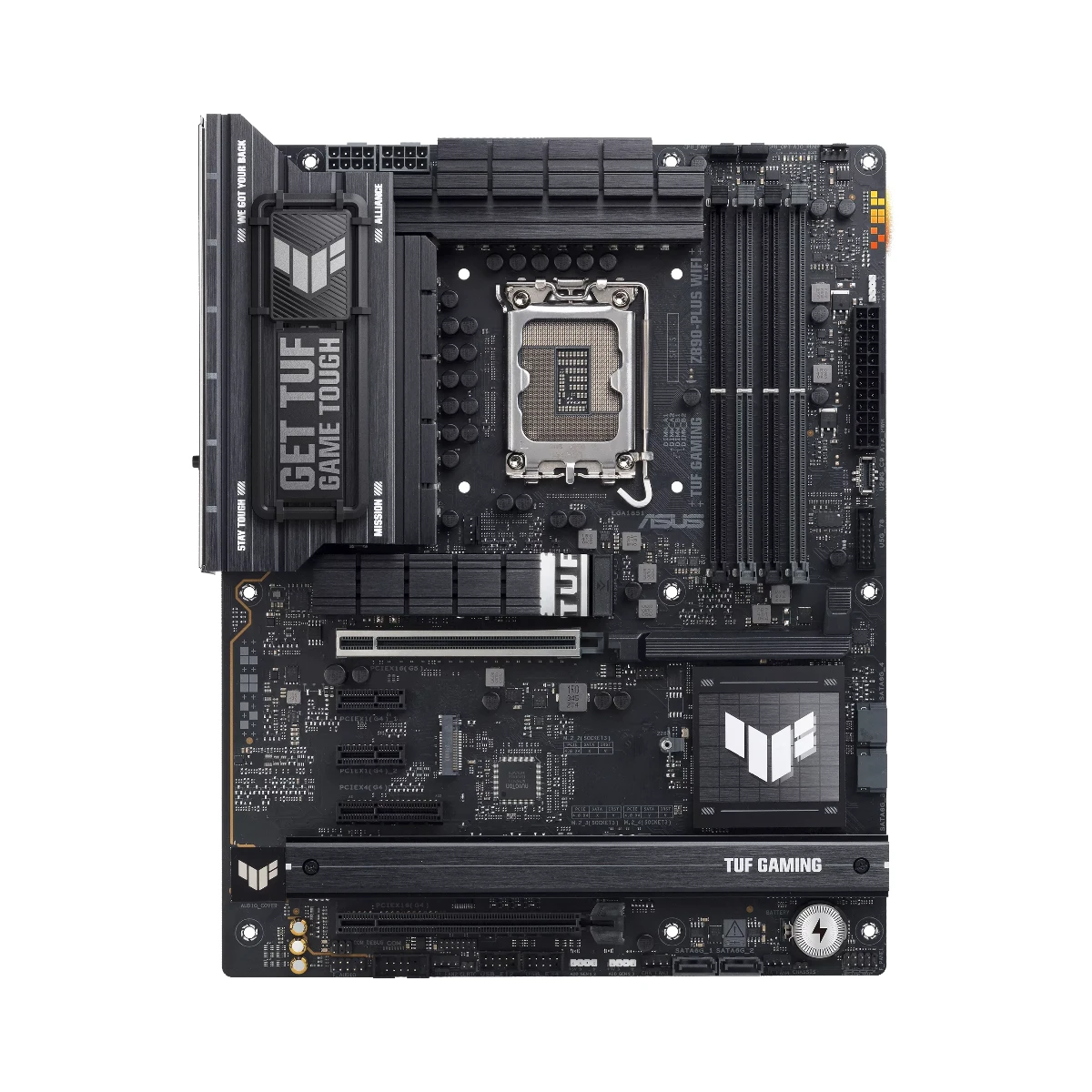 ASUS TUF GAMING Z890-PLUS WIFI LGA 1851 ATX Gaming Motherboard - Black - 90MB1IQ0-M0EAY0 view 2