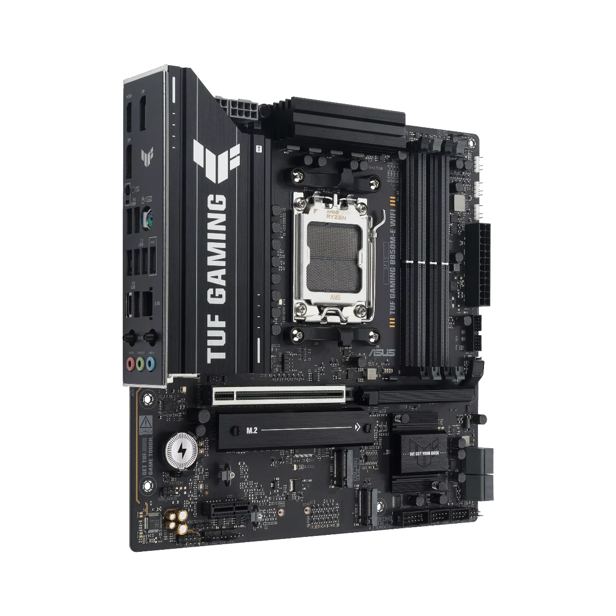 ASUS TUF GAMING B850M-E WIFI AM5 DDR5 PCIe 5.0 Micro-ATX Motherboard | 90MB1LS0-M0EAY0 view 3