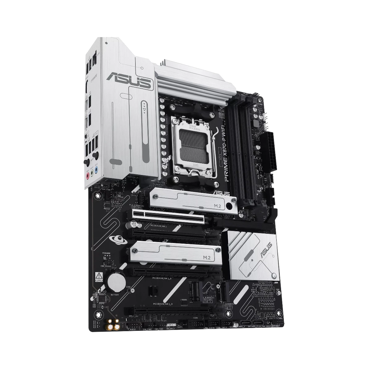 ASUS PRIME X870-P WIFI DDR5 AM5 ATX Motherboard - 90MB1IS0-M0EAY0 view 3