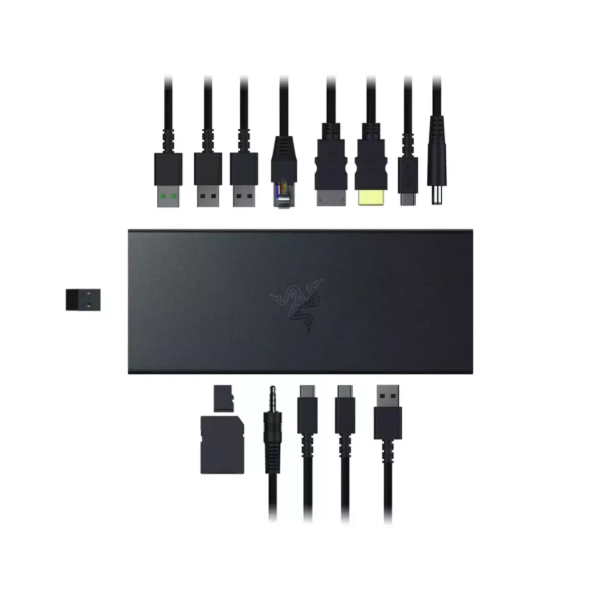 Razer USB 4 Dock Black 14 Port Docking Station - Black - RC21-02280100-R3W1 view 4