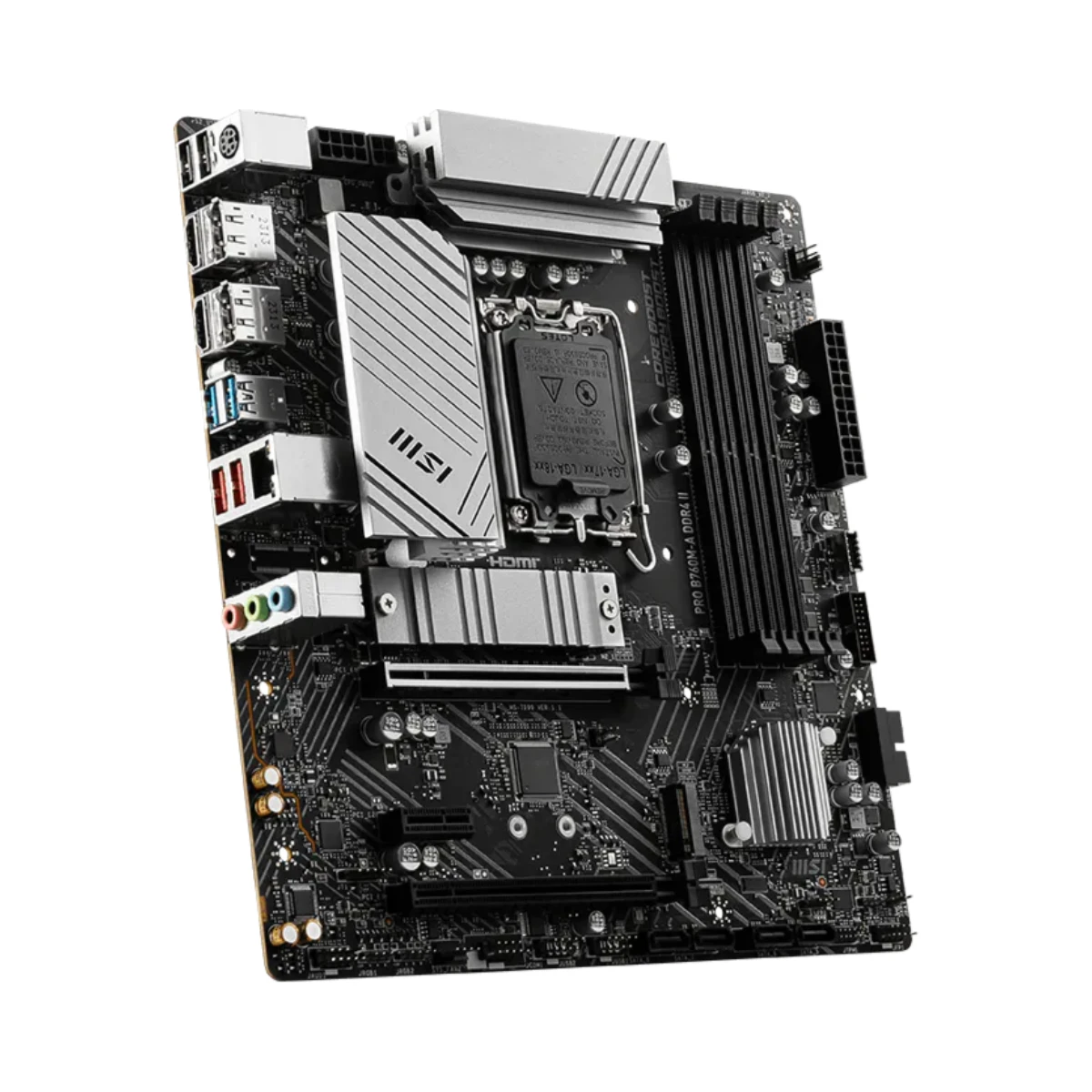 MSI PRO B760M-A DDR4 II Micro-ATX Motherboard Intel LGA 1700 - 911-7D99-013 view 4