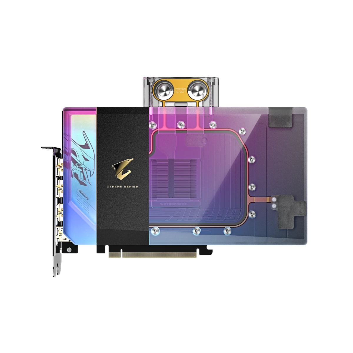 GIGABYTE AORUS GeForce RTX 5090 XTREME WATERFORCE WB Graphics Card, 32GB GDDR7, DLSS 4 | GV-N5090AORUSX WB-32GD - GV-N5090AORUSXWB-32GD view 2