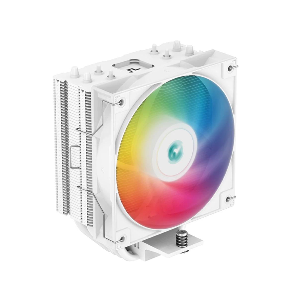 DeepCool AG400 ARGB CPU Air Cooler (Single Tower, Single Fan, ARGB Lighting, White) | R-AG400-WHAMMN-GJD view 2