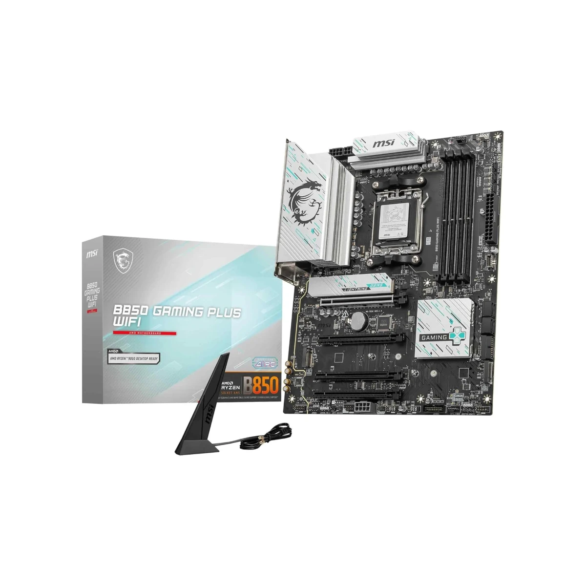 MSI B850 GAMING PLUS WIFI AM5 ATX Gaming Motherboard | 911-7E56-001
