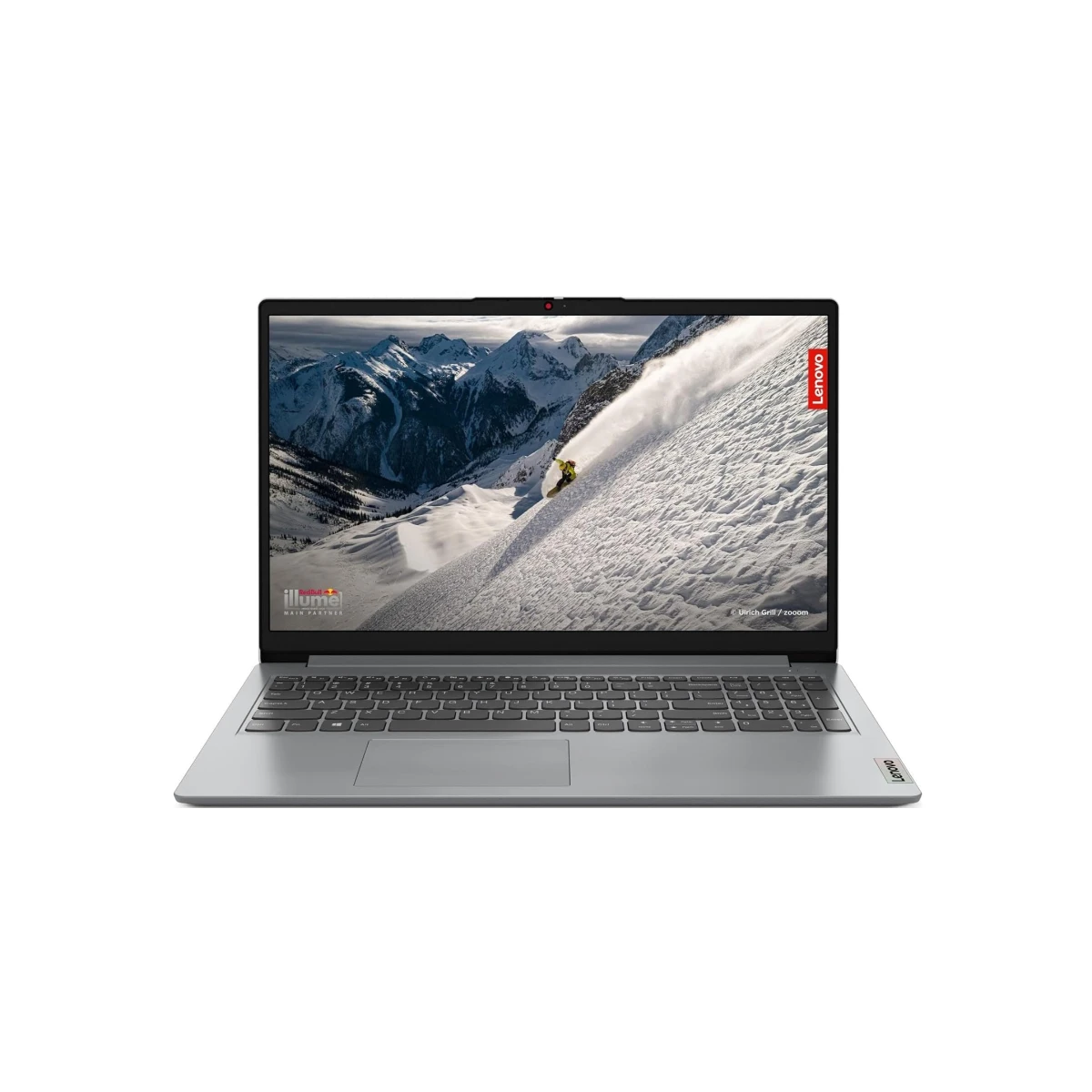 Lenovo IdeaPad 1 Laptop (AMD Radeon Graphics, AMD Ryzen 5 7520U, 8GB RAM, 512GB SSD, 15.6" FHD, Windows 11 Home, Grey, Lenovo Warranty) - 15AMN7-82VG00DNAX