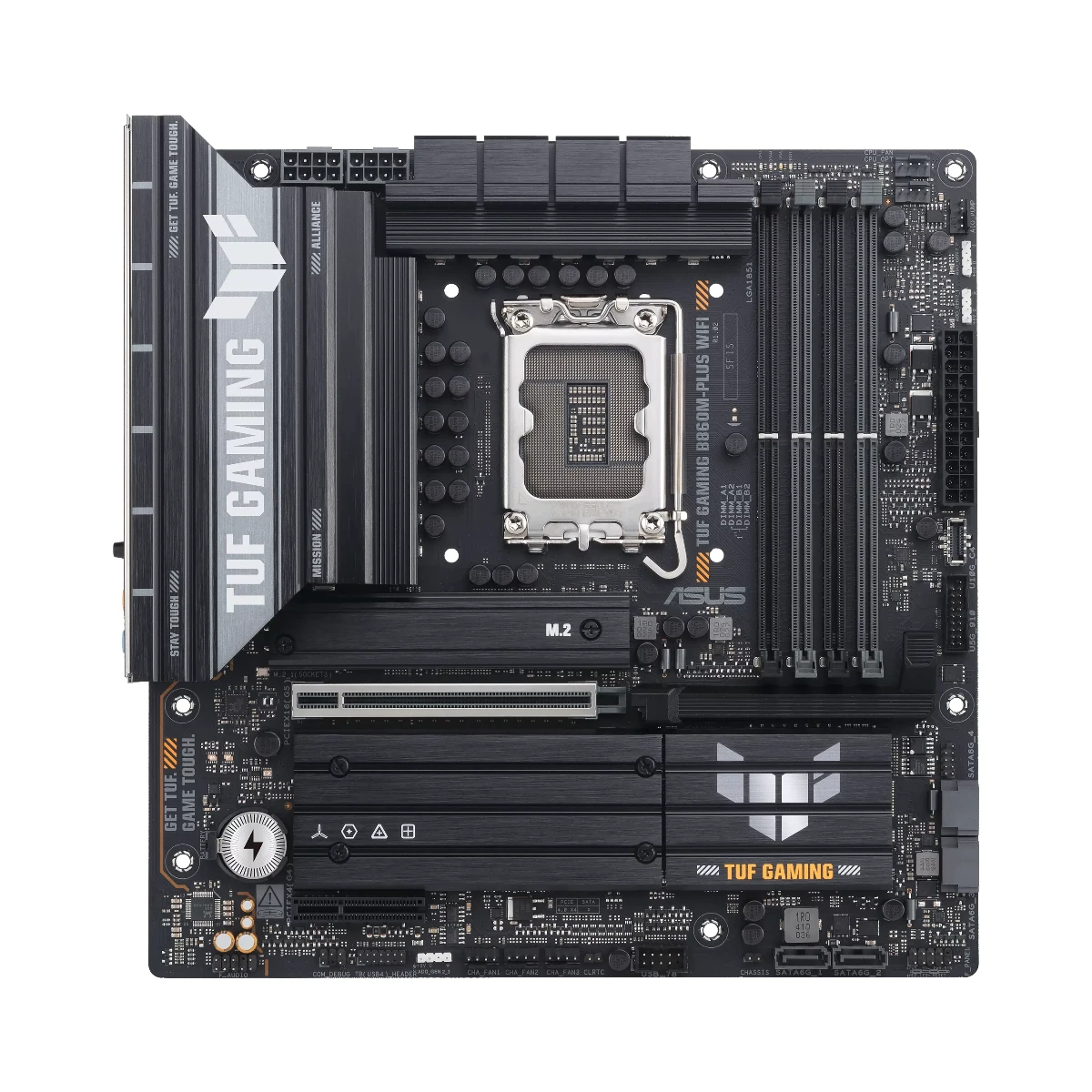 ASUS TUF GAMING B860M-PLUS WIFI LGA 1851 Micro-ATX Gaming Motherboard | 90MB1JV0-M0EAY0