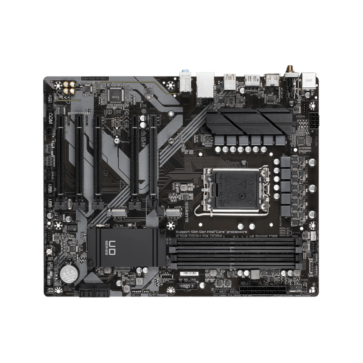 GIGABYTE B760 DS3H AX DDR4 Intel LGA1700 ATX Motherboard | B760-DS3H-AX-DDR4 view 4