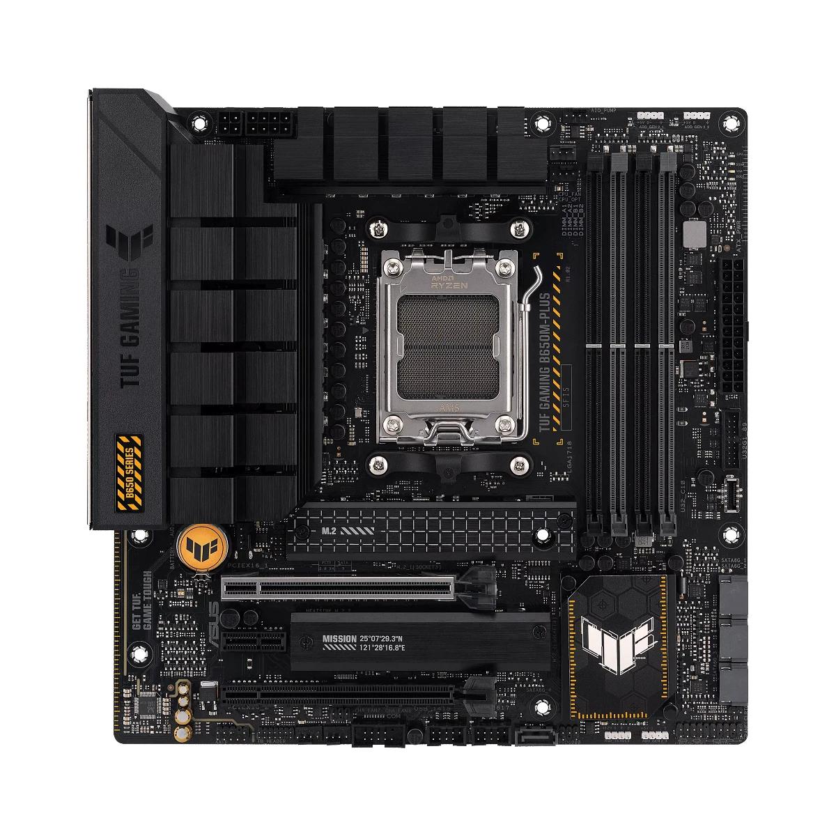 ASUS TUF GAMING B650M-PLUS AMD AM5 DDR5 Micro-ATX Motherboard - 90MB1BG0-M0EAY0