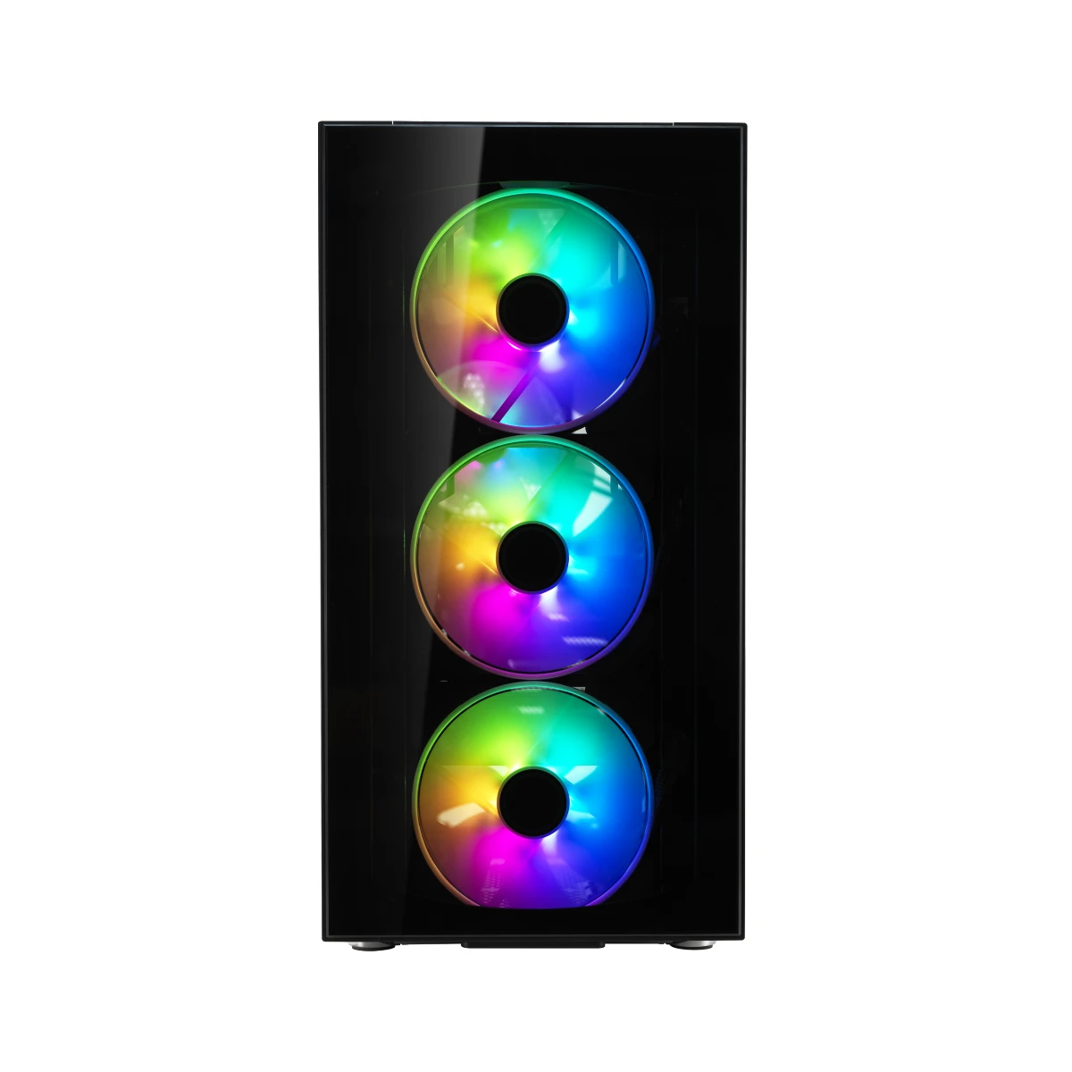 Fractal Design Define S2 Vision RGB Tempered Glass ATX Mid Tower E-ATX Gaming Case - Black 4x RGB Fans – FD-CA-DEF-S2V-RGB-BKO-TGD