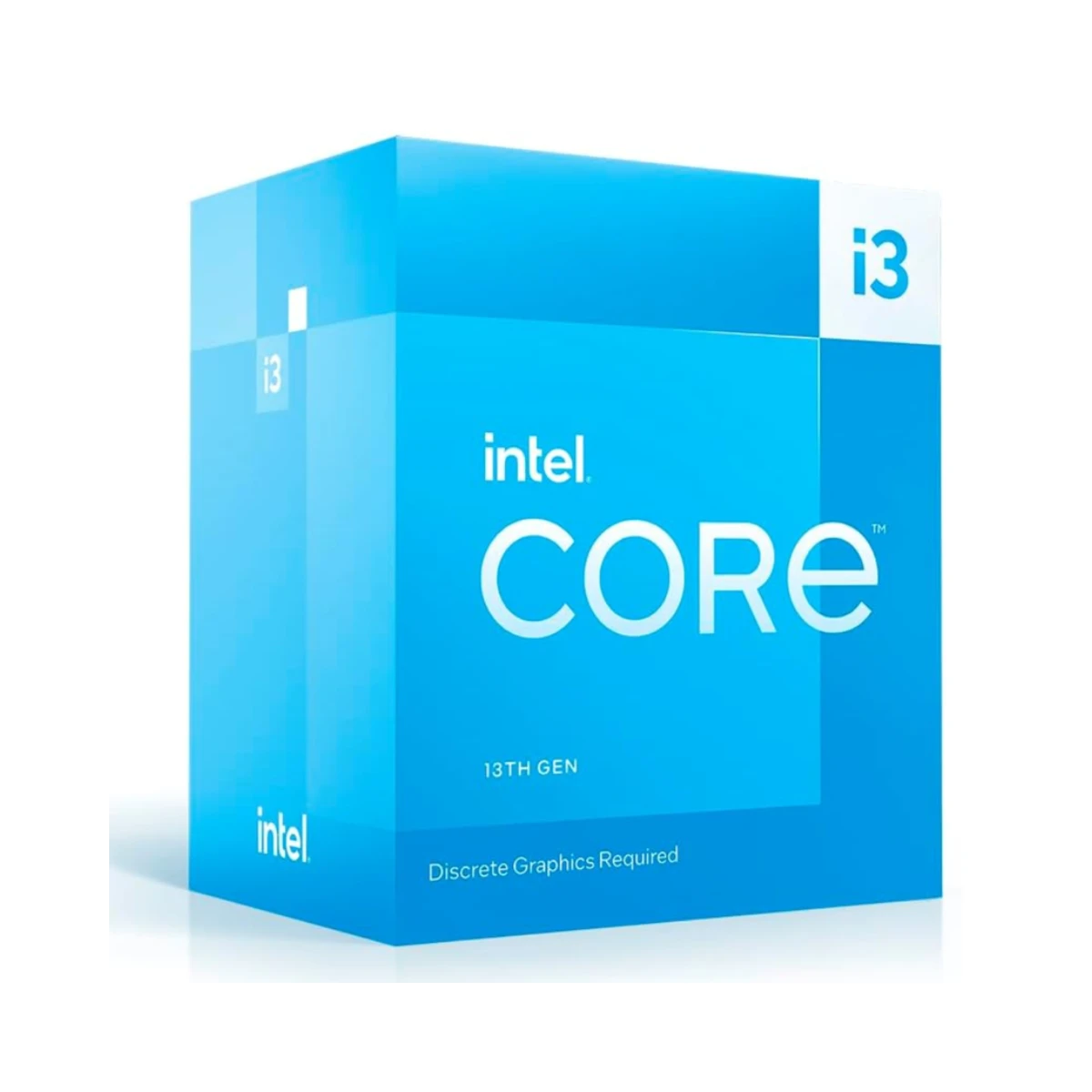 Intel Core i3-13100 4-Core / 8-Thread 13th Gen LGA 1700 Desktop Processor | Box (BX8071513100)