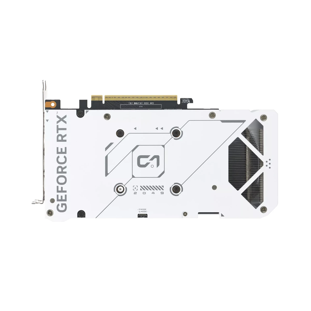 ASUS Dual GeForce RTX 5060 Ti White OC Edition Graphics Card, 8GB GDDR7, DLSS 4 - 90YV0MP5-M0NA00 view 4
