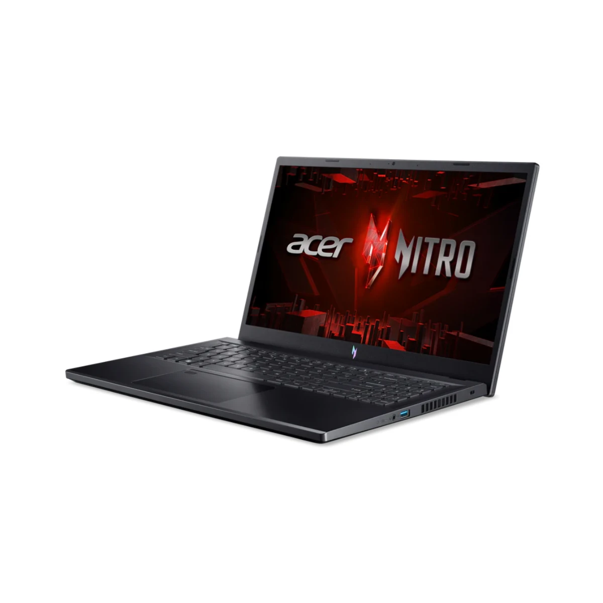 Acer Nitro V15 Gaming Laptop (GeForce RTX 3050, Intel Core i5 13420H, 16GB RAM, 512GB SSD, 15.6" FHD 165Hz, Windows 11 Home, Black) | NH.QNCEM.00K - NHQNCEM00K view 3