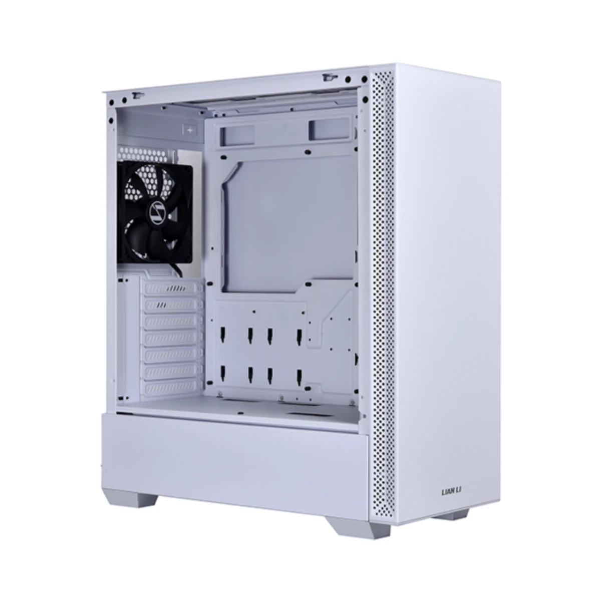 LIAN LI LANCOOL 205 Tempered Glass ATX Mid Tower ATX Gaming Case - White 2x 120mm Fans – G99.OE743W.10 view 2