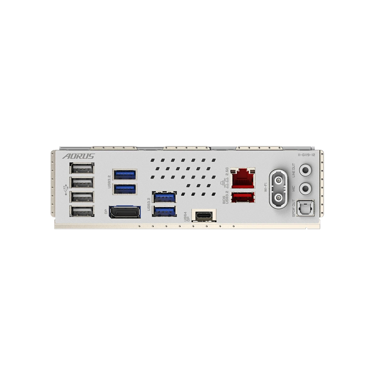 Gigabyte Z890M AORUS ELITE WIFI7 ICE LGA 1851 Micro-ATX Gaming Motherboard – White | Z890M-A-ELITE-WF7-ICE view 4