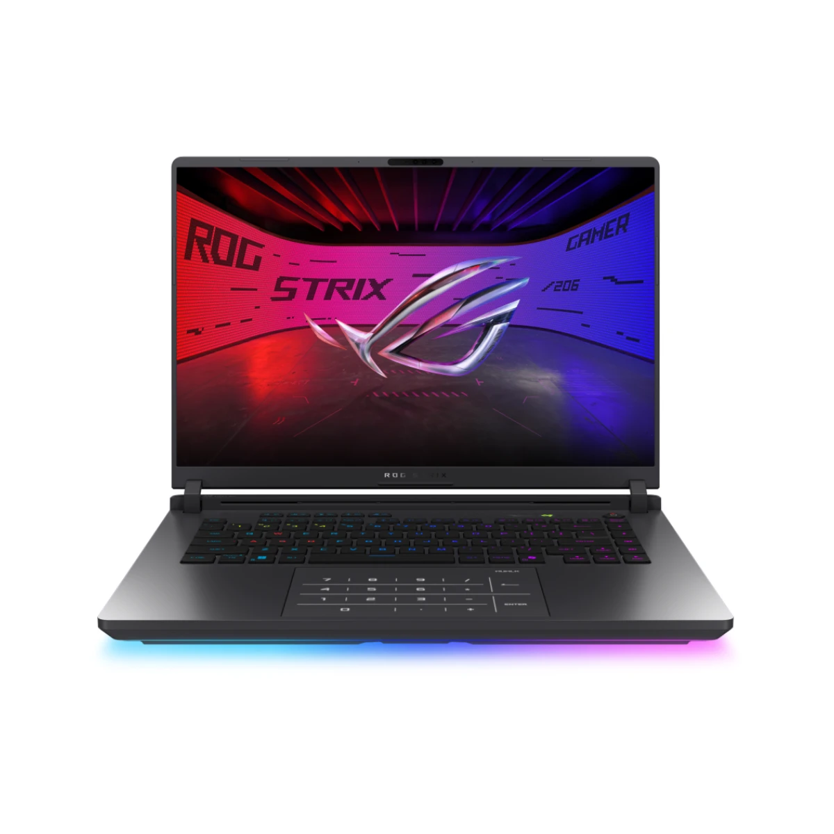 ASUS ROG Strix G16 Gaming Laptop (GeForce RTX 5060, Intel Core Ultra 7 255HX, 16GB RAM, 1TB SSD, 16" WQXGA 240Hz, Windows 11 Home, Eclipse Gray) - G615LM-G1SU7161W