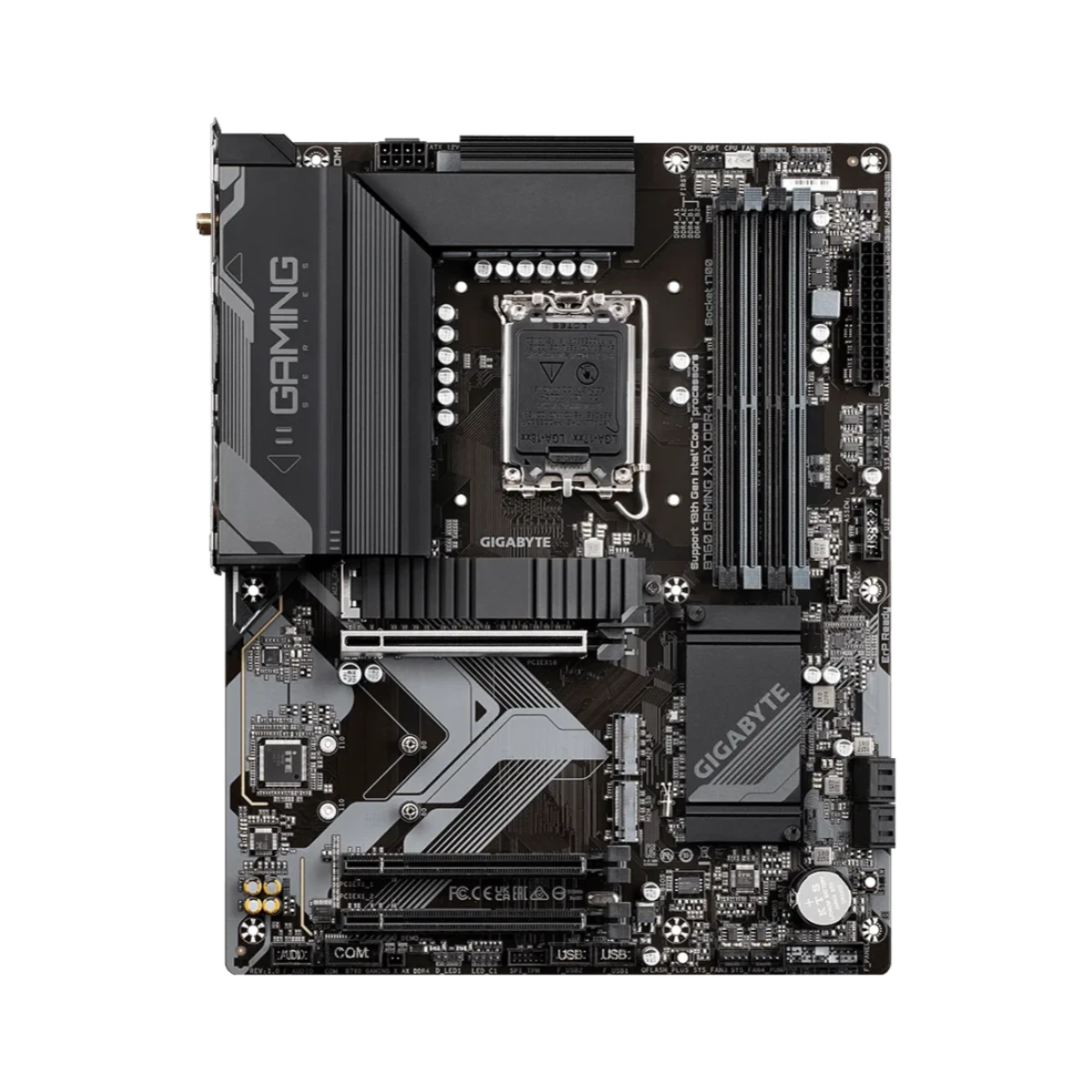 Gigabyte B760 GAMING X AX DDR4 ATX Motherboard – Intel LGA 1700, WiFi 6, PCIe 4.0, DDR4 Support | B760-GAMING-X-AX-DDR4 view 2