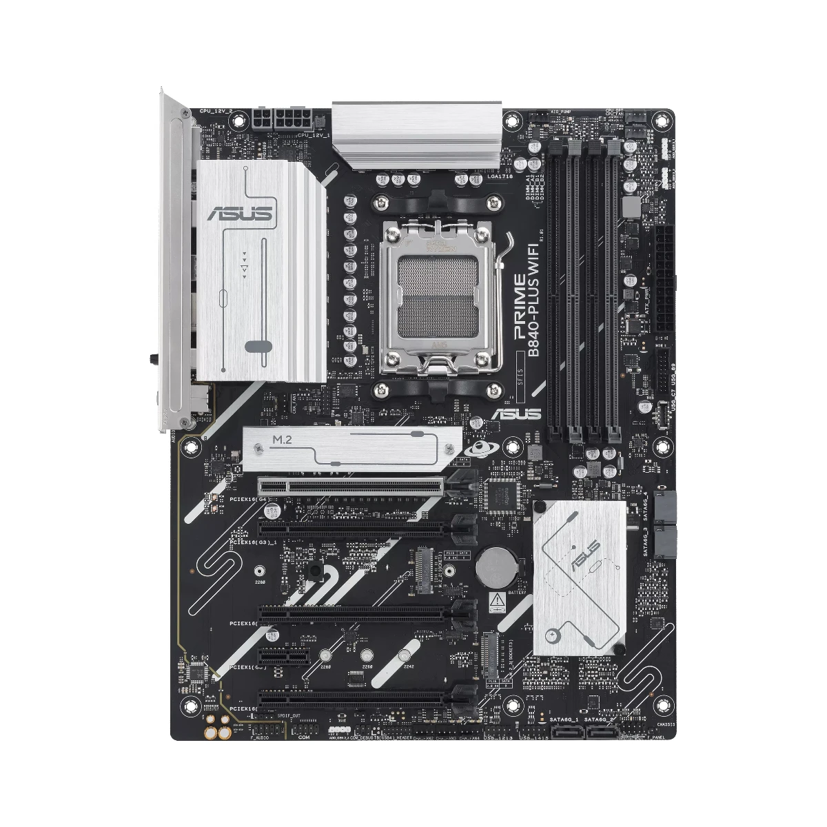 ASUS PRIME B840-PLUS WIFI AM5 ATX Motherboard | 90MB1IZ0-M0EAY0 view 2