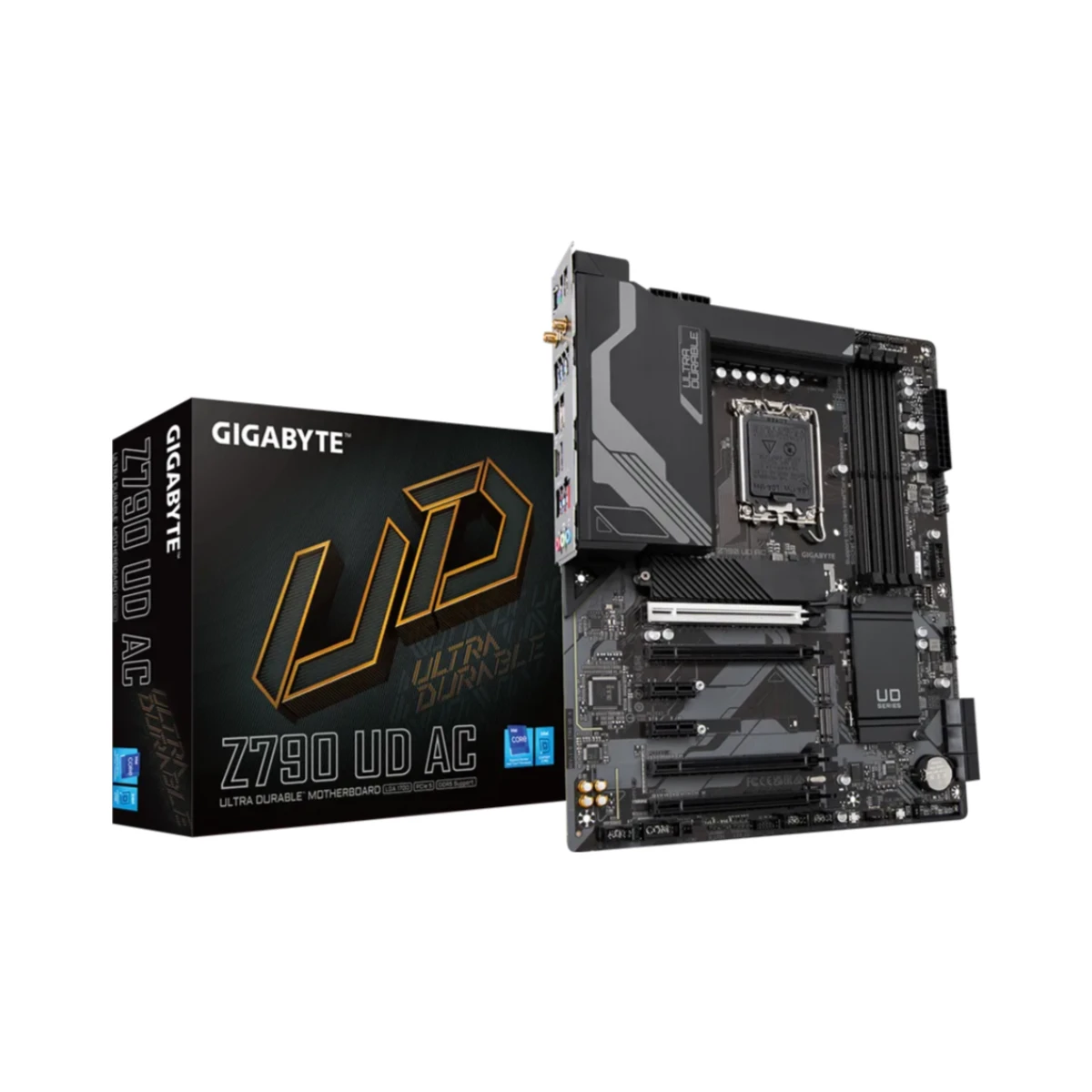 GIGABYTE Z790 UD AC Intel LGA1700 DDR5 ATX Motherboard - GA-Z790-UD-AC