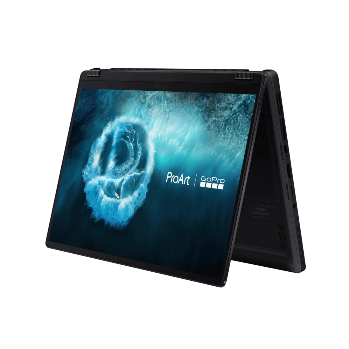 ASUS ProArt PX13 GoPro Edition Laptop (AMD Radeon Graphics, AMD Ryzen AI MAX+ 395, 128GB RAM, 1TB SSD, 13.3" 3K OLED 60Hz Touch & Flip, Windows 11 Home, Black, Stylus Pen, Sleeve) - HN7306EAC-LX044W view 4